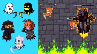 2 ORANGE REAPER KILLS BOSS // ALL NEW SKINS IN FLYORDIE