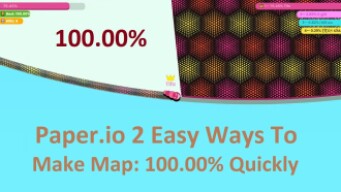 Paper.io 2 Easy Ways To Make Map: 100.00% Quickly