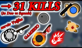 21 + 31 KIILS in SOLO SQUADS & DUO in COBALT MODE ! | Surviv.io