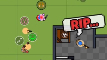 what solo squads in surviv.io is like...