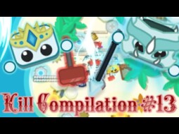 Starve.io Kill compilation 13 + Running clan leader.