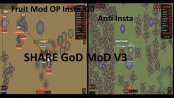 Moomoo.io | Fruit Mod + share GoD MoD V3 |