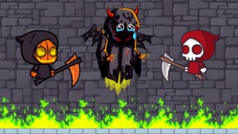 FlyOrDie HALLOWEEN REAPER & RED GRIM REAPER KILLED BOSS EASILY