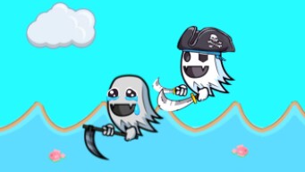 PIRATE REAPER KILLS GHOSTLY REAPER in Water FlyOrDie