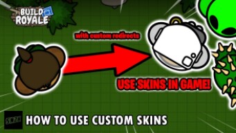 How to use custom skins in BuildRoyale.io