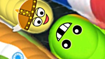 Wormate.io Gameplay in Hindi OGGY Funny voice / Wormate io Snake game TaiMoOR gamer