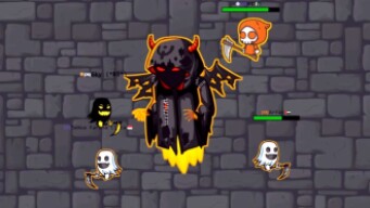 REAPERS VS BOSS BATTLE GAME PLAY in FlyOrDie