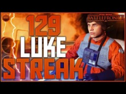 Battlefront-2 129 Max Level Luke Skywalker Killstreak/Gameplay