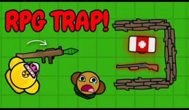 Buildroyale.io RPG TRAP (NOOBS) + NEW PIG VIRUS SKIN!!