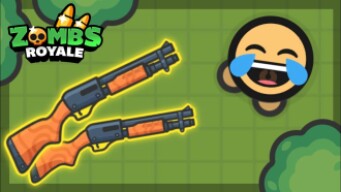 ZombsRoyale.io but im only allowed to use the Pump Shotgun