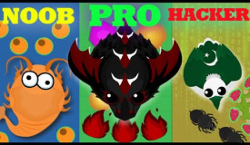 NOOB vs PRO vs HACKER In Mope.io