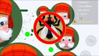 CROWDED = GIVE UP ? SOLO AGAR.IO