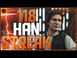 Battlefront-2 118 Max Level Han Solo Killstreak/Gameplay (On Endor)