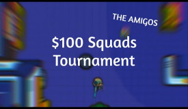 $100 Squads Tournament *STRESSFUL* ~ ZombsRoyale