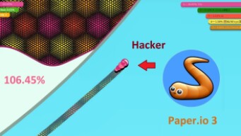 Paper.io 3 INSTANT WIN! Map Control: 100.00% [Hacker 106.45%]
