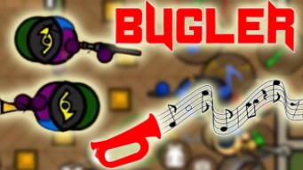 AWM + Bugle | Bugler Gameplay in 50v50 Mode | Surviv.io