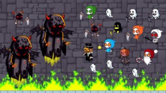 TWO BOSS KILLED BY ARMY OF REAPERS // GOOD 1V1 GAME PLAY in EvoWorld