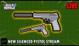 NEW! Silenced Pistol Live || Buildroyale.io Live