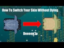 How To Change Your Skin In Game Without Dying | Deeeep.io