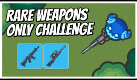 Rare Weapons only Challenge in Superpower Mode | ZombsRoyale.io