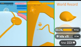 Paper.io 3d World Record 1:50 Min