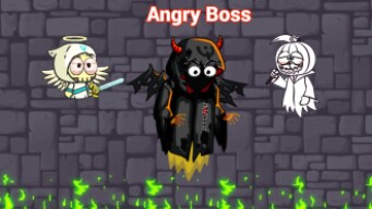 ARCHANGEL & PHANTOM PUMPKIN VS ANGRY BOSS in EvoWorld // Delayed was