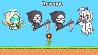 ARCHANGEL & PHANTOM PUMPKIN GHOST KILLS 2 GRIM REAPER FOR REVENGE in EvoWorld