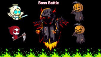 OP BOSS VS FIGHTER REAPERS GAMEPLAY EvoWorld