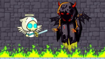 ARCHANGEL REAPER VS BOSS GAMEPLAY in EvoWorld