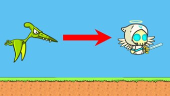 PTERODACTYL TO ARCHANGEL GAME PLAY in EvoWorld