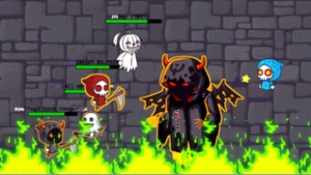 PHANTOM GHOST AND GRIM REAPERS VS BOSS in EvoWorld