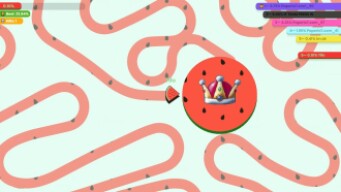 Paper.io 7 Map Control: 100.00% [king]