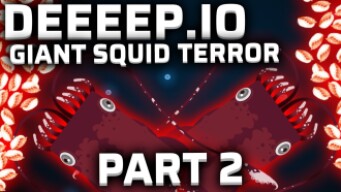 GIANT SQUID DESTROYS SERVER PART 2!! | Deeeep.io gameplay