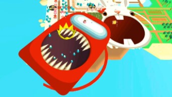 Hole.io Map Control: 100.00% - Big Hole WORLD RECORD #68