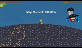 Paper.io 3 Map Control: 100.00% [Superboy]