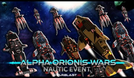ALPHA ORIONIS WARS: Achernar Nautic Event - US FULL VIDEO( Starblast.io )