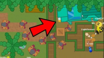 Glitching Truck In Jungle Hiding Spot In Braains.io