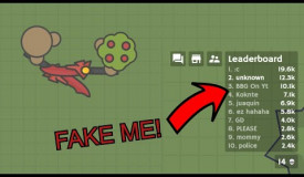 Moomoo.io Free Food Troll! FINDING A FAKE ME IN MOOMOO.IO! Moomoo.io Stick Server Takeover!