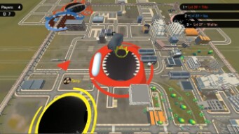 Hole.io Map Control: 100.00% - Big Hole WORLD RECORD New Map