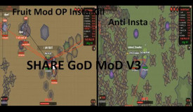 Moomoo.io | Fruit Mod + share GoD MoD V3 |