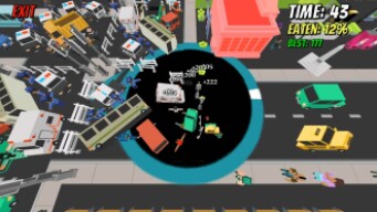 Hole.io [Void.io] Map Control: 100.00% - Big Hole WORLD RECORD