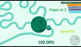 Paper.io 2 Map Control: 100.00% [Covid-19]