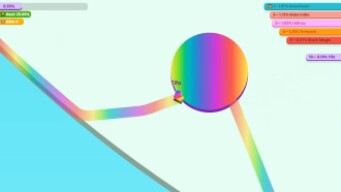 Paper.io 7 Map Control: 100.00% World Record