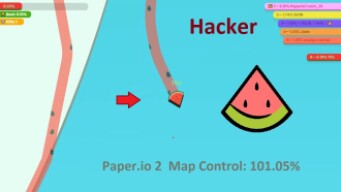 Paper.io 2 INSTANT WIN! [Hacker Map Control: 101.05%]