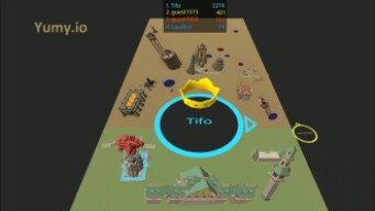 Yumy.io (Hole.io) Map Control: 100.00% World Record