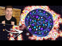 TROLLEI A MINHOCA GIGANTE!!! (MELHOR JOGADA do WORMET.IO)