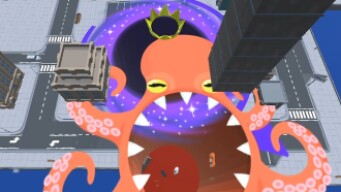 Hole.io Map Control: 100.00% - Big Hole WORLD RECORD #145