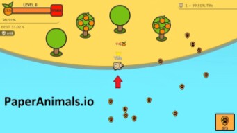 Paper.io 2 Map Control: 100.00% [PaperAnimals.io]