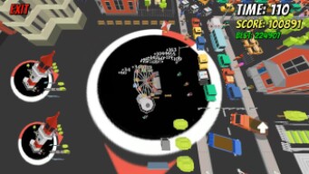 Void.io [Hole.io] Map Control: 100.00% World Record