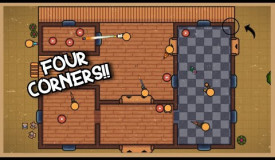 ZombsRoyale.io | FOUR CORNER CHALLENGE!!